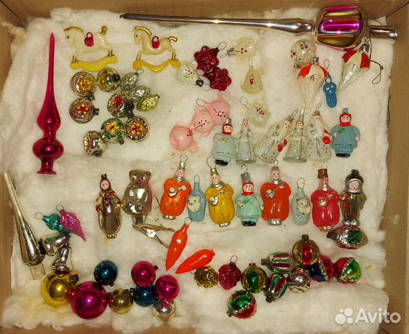 Елочные игрушки малютка СССР купить в Самаре | Хобби и отдых | Авито