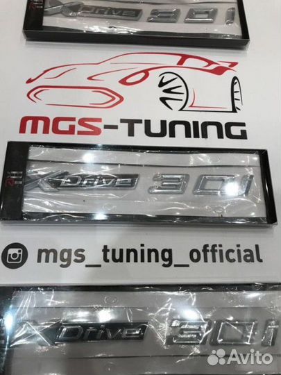 Шильдик BMW Xdrive 3.0i