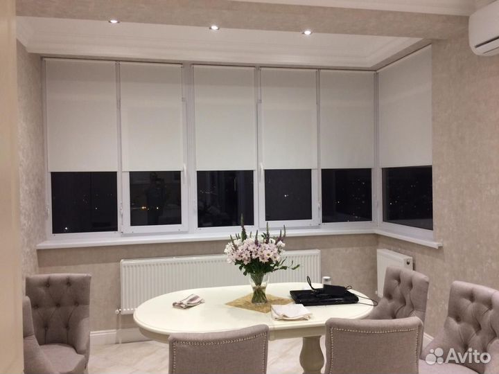 Рулонные шторы кассетного типа