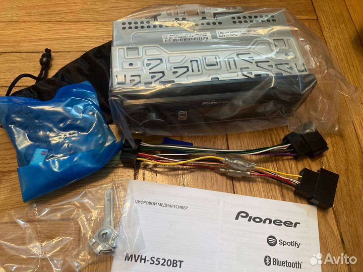 Магнитолы Pioneer MVH-S620BT/S520BT, FH720BT новые