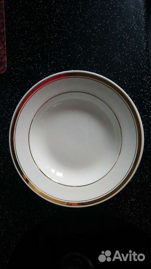 1. Тарелка суповая 6 шт. СССР зик 60-е г