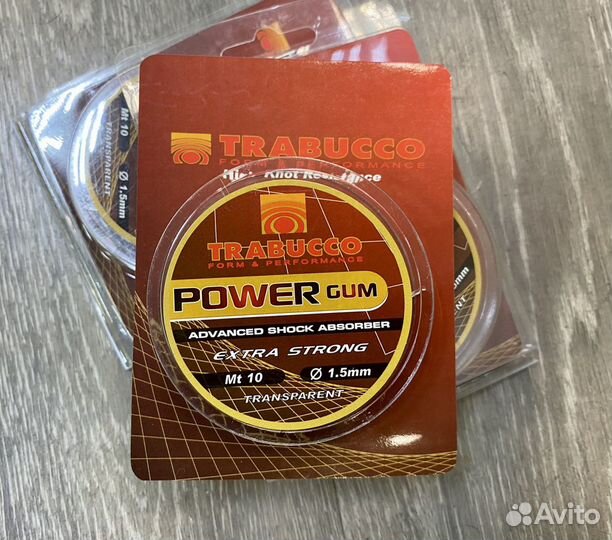 Фидерная резина Trabucco Power Gum 10м 1.5мм