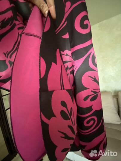 Платье шелковое