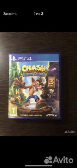 Crash bandicoot n sane trilogy ps4