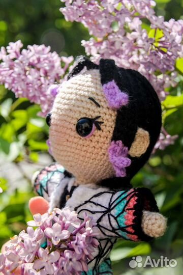 Шинобу амигуруми demon slayers