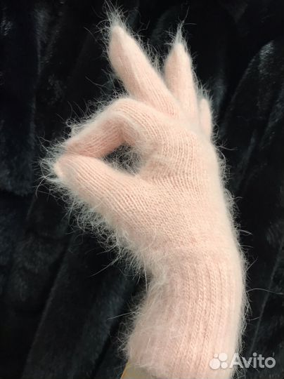 Перчатки женские новые ангора