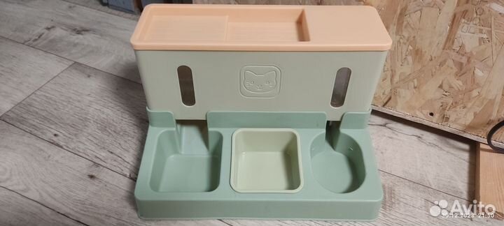 Автокормушка для кошек 3 в (кормушка,миска,поилка)