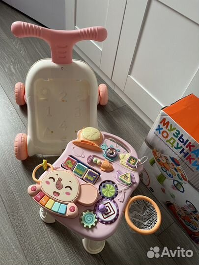 Ходунки каталка 3 в 1