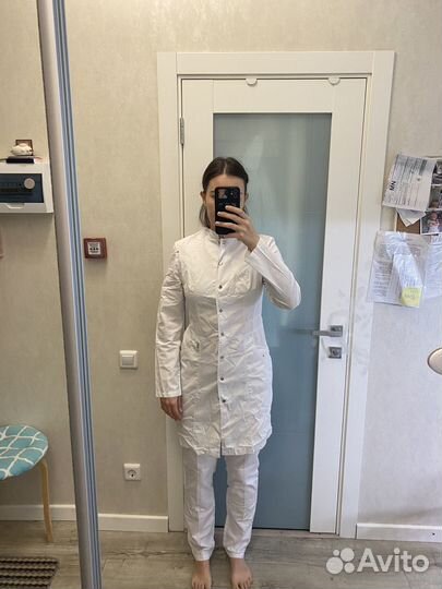 Медицинский халат женский 46