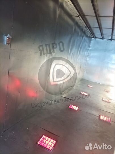 Печь порошковой покраски 33м3