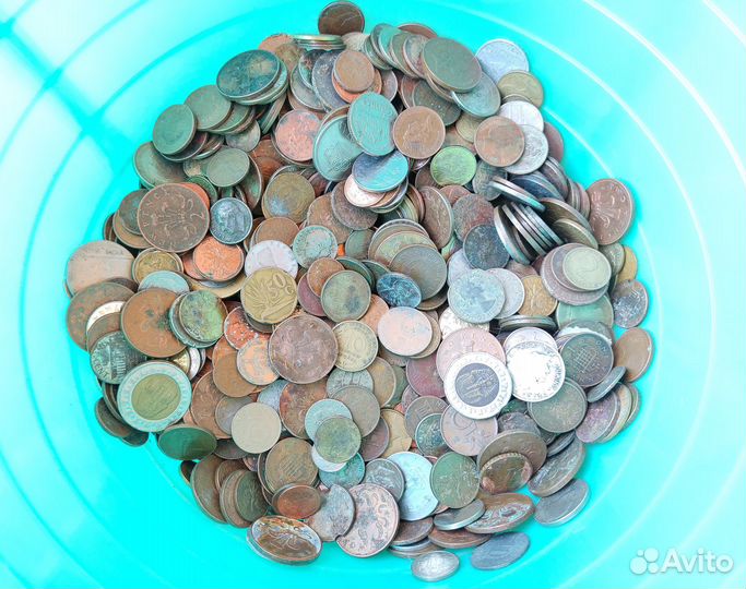 Монеты иностранные на вес