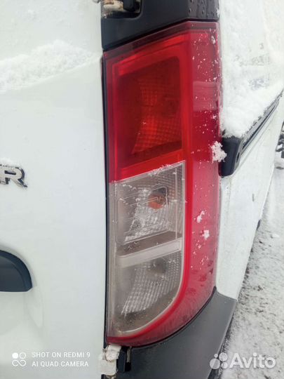 Фонарь задний правый Renault Dokker