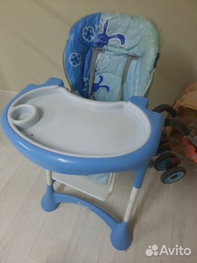Детская коляска,качели,стул для кормления