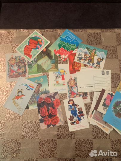 Открытки СССР чистые