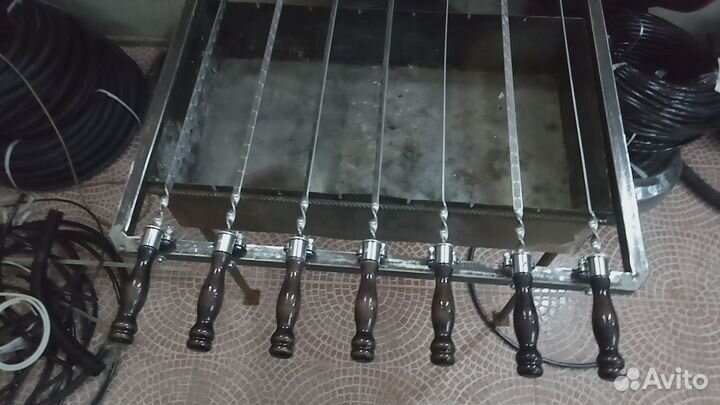 Мангал (шампура самокруты)