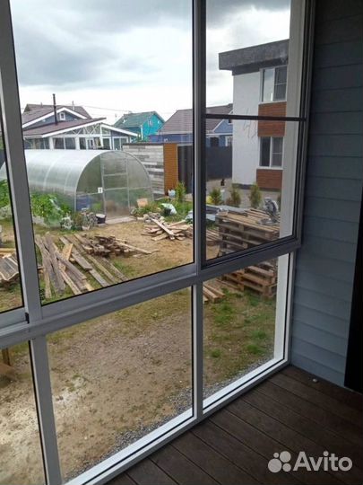 Алюминиевое остекление террас, веранд