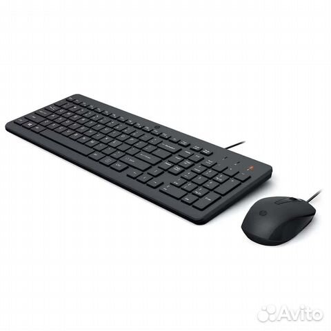 Новые проводные клавиатура + мышь HP 150 Wired