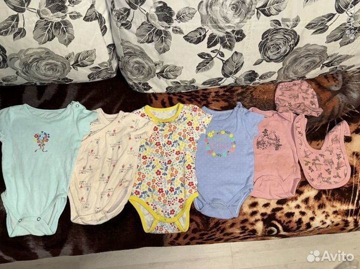 Вещи пакетомна девочку 56-68