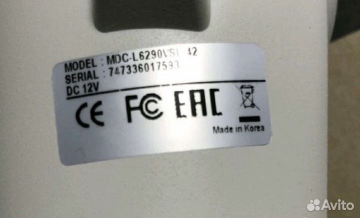 Новый комплект видеонаблюдения