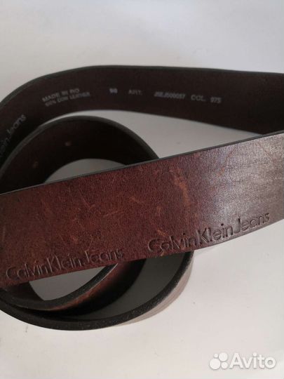 Calvin Klein Ремень кожаный