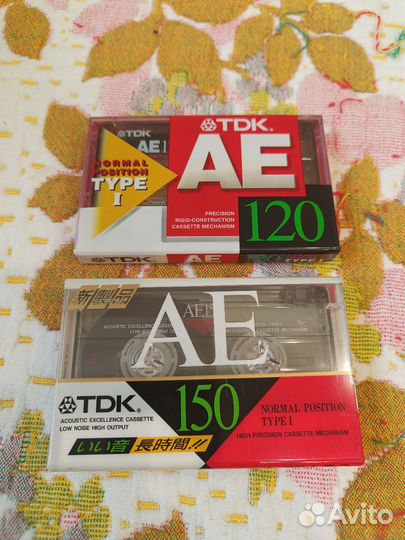 Кассеты tdk 120,150 минут