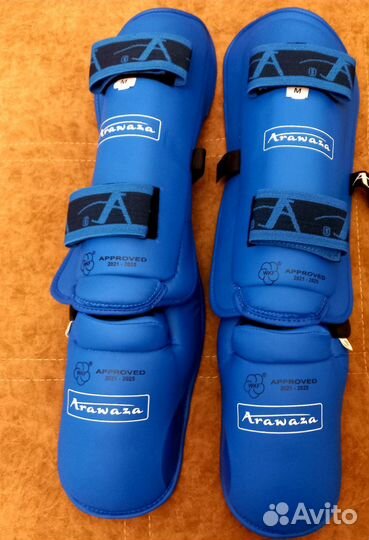 Защита голени и стопы + перчатки для каратэ