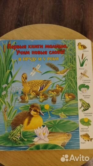 Первые книги малыша. Учим новые слова