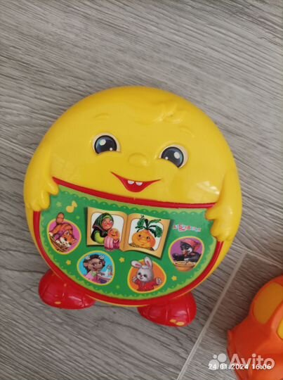 Пакет детских машинок для возраста 1-3 года