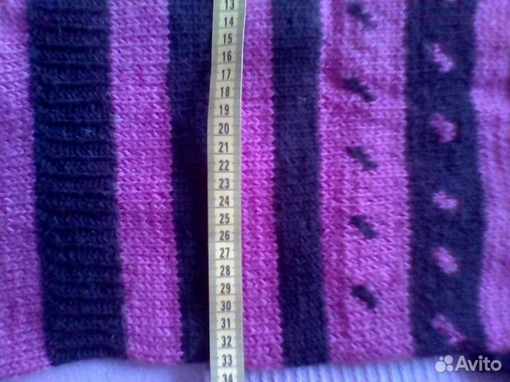 Безрукавка вязанная