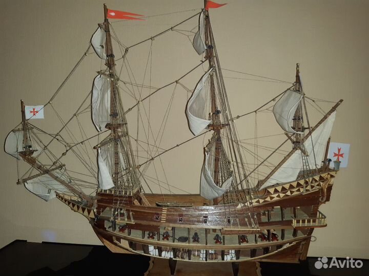 Корабль ручной работы