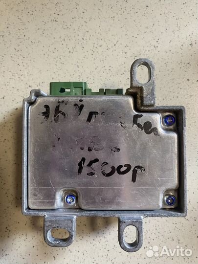 Блок управления airbag BMW 7 e65 б/у.Разбор