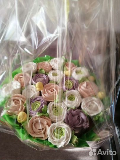 Зефир, букеты из зефира