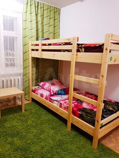 Комната 18 м² в 3-к., 2/9 эт.