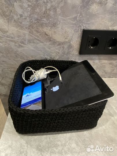 Интерьерная корзина ручной работы