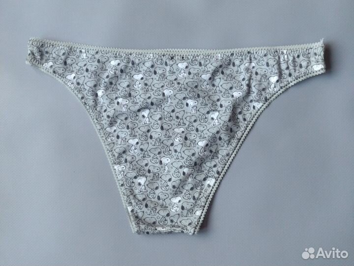 Новые женские трусы Oysho L/42-44 хлопок Снупи