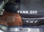 3D коврики из экокожи Tank 500