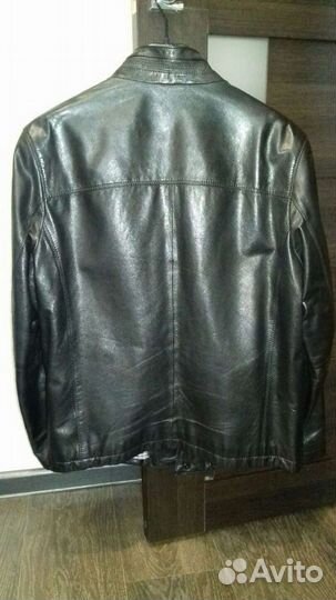 Кожаная куртка мужская