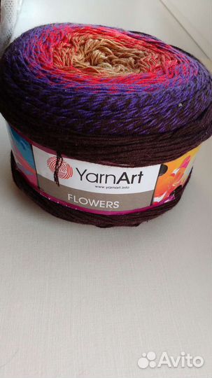Пряжа yarnart flowers