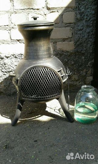 Садовая печь