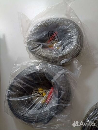 Готовый кабель для видеонаблюдения 50м