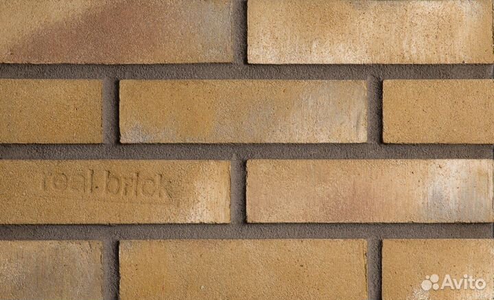 Фасадная плитка Real Brick Бежевый с патиной