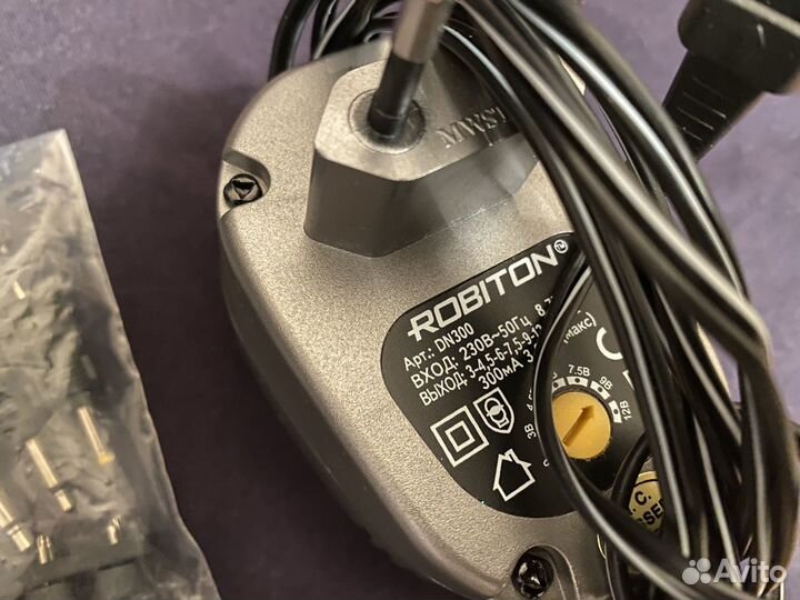 Robiton DN300 Блок питания, 3-12В,0.3А,3.6Вт