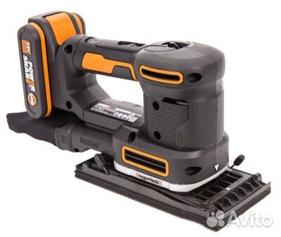 Виброшлифмашина Worx WX820.9 20В (10000 кол/мин)