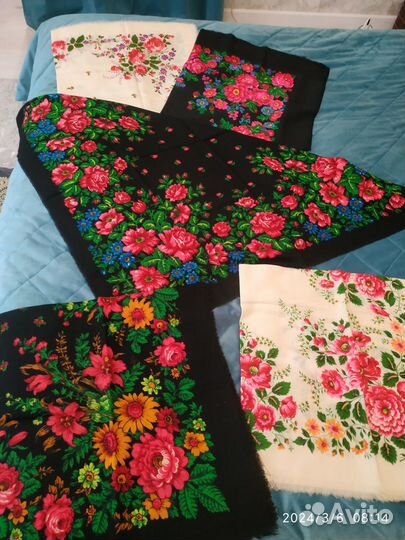 Платок шерстяной СССР