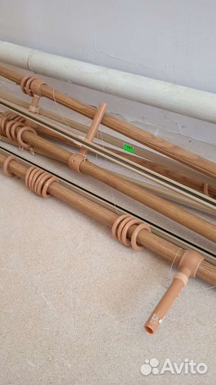 Карнизы для штор двухрядный