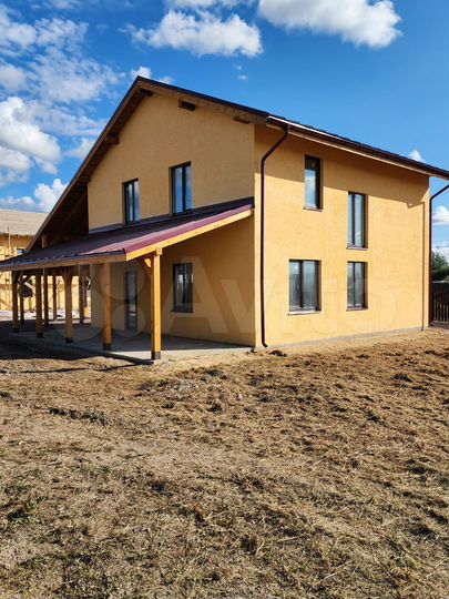 Коттедж 124 м² на участке 10 сот.