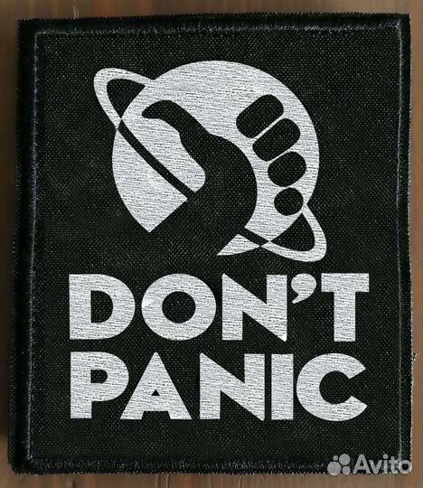 Патчи нашивки Dont panic
