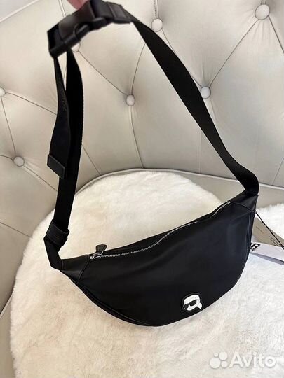 Новая сумка бананка Karl lagerfeld оригинал