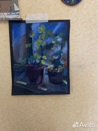 Картина смешаная техника