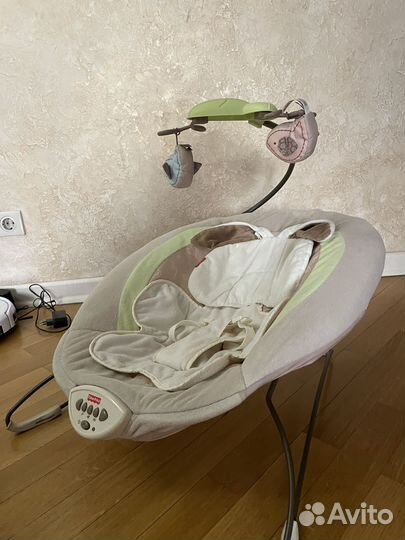 Детский шезлонг Фишер Прайс